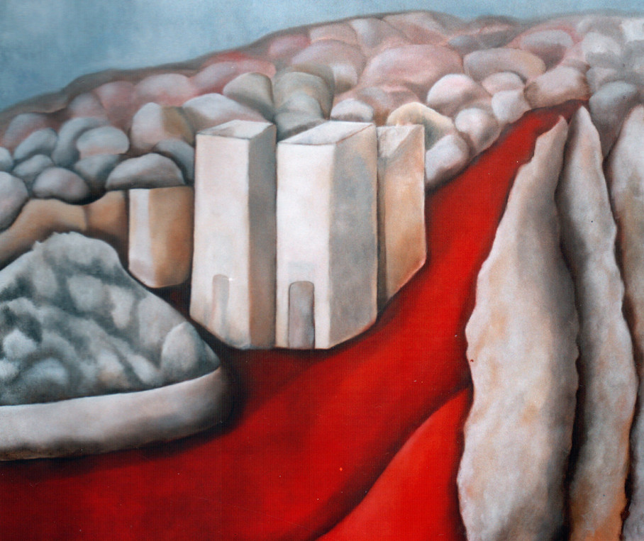 Paesaggio con palazzo