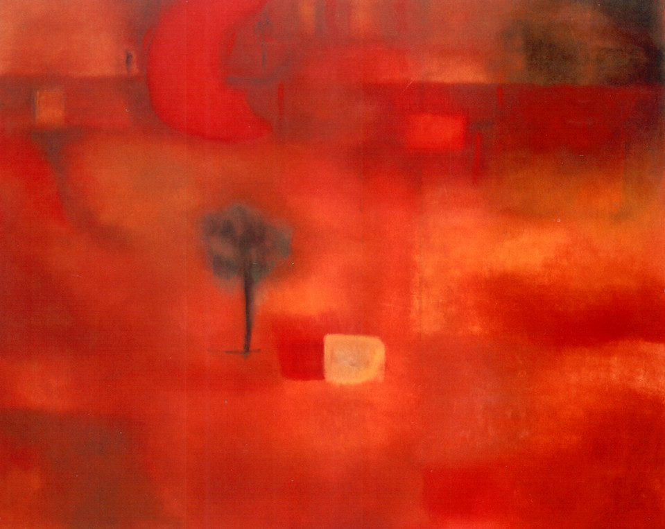 Luna errante (Albero e luna rossa)